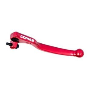 Maneta Freno Moto compatible Braktec Color Rojo