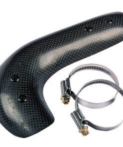 Protector de Escape Carbono Gas Gas TXT 04-22 HEBO