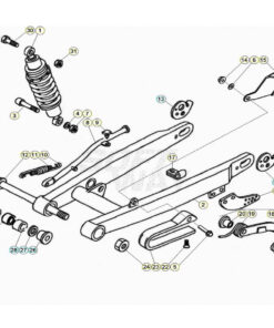 Tensor cadena BETA REV 80CC - EVO 80CC