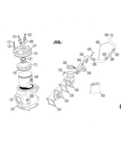 p18 v 0298 inyector vertigo moto de trial