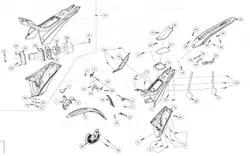 Protector Disco Freno Delantero Trial GasGas TXT de 2002 a 2022 BT94100GG - Imagen 3