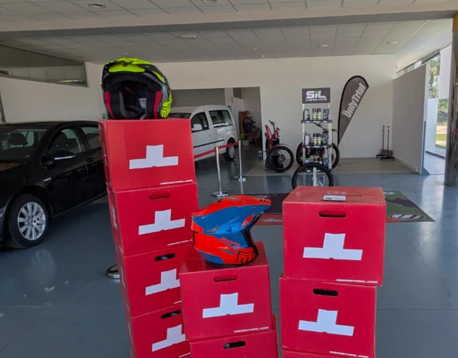 Elegir casco trial
