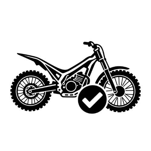 Revisión general en motos de trial