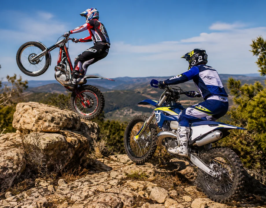 Trial vs enduro diferencias